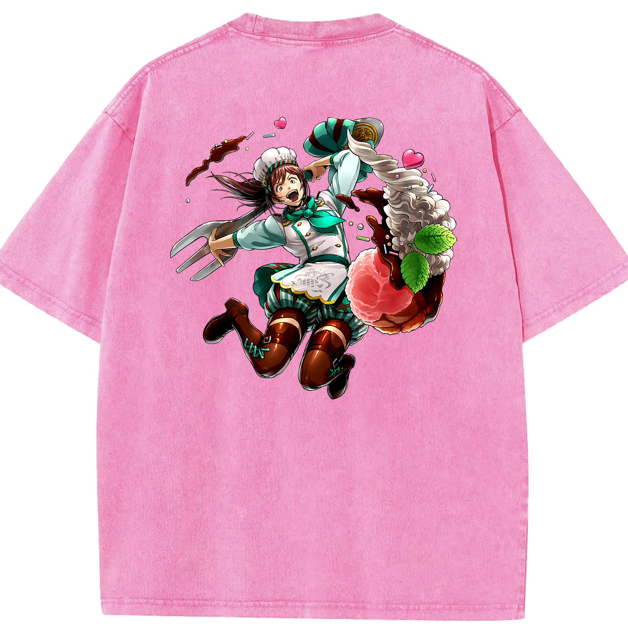 （画像用） 進撃の巨人 サシャ·ブラウス Attack on Titan Sasha Blaus 綿100% ヴィンテージ風 半袖Tシャツ（背面プリント）